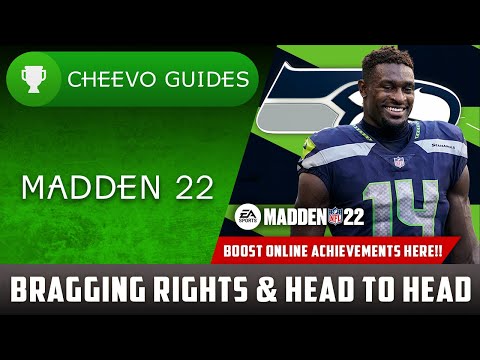 MADDEN NFL 22 - Bragging Rights & Head to Head | Achievement / Trophy Guide (Xbox) *BOOST HERE*