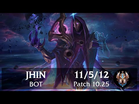 Jhin Bot vs Lucian | Pinoy Challenger Replay Preseason Patch 10.25