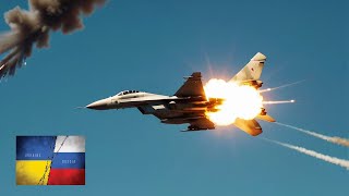 Russia lost by air! Suddenly, a long-range missile hit the Mig-29.