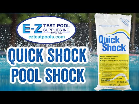 Quick Shock | Sodium Dichloro Swimming Pool Shock