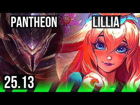 PANTHEON vs LILLIA (JGL) | 7/1/2 | KR Grandmaster | 25.13