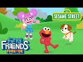 Sesame Street Play Elmo Says With Elmo And Tango Elmo Puppy Furry Friends Forever