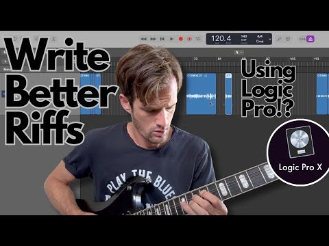 Write AMAZING Guitar Riffs Using Logic Pro?