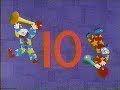 Sesame Street Clown Honking The Number 10