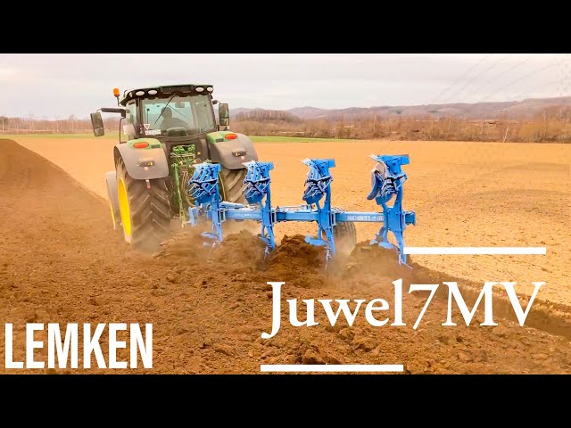 動画のサムネイル画像：LEMKEN リバーシブルプラウ Juwel7MV