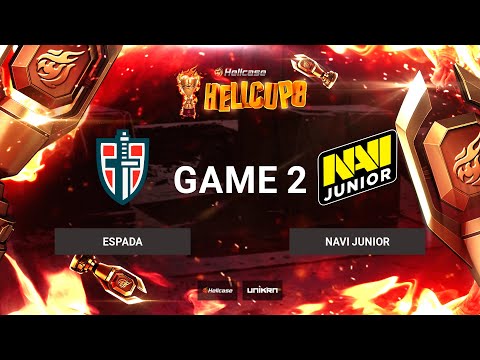 [EN] Espada vs NAVI Junior | Map 2: Mirage | BO3 | Hellcase Cup 8 Group D