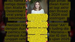 Download lagu Aura Kasih Terseret Perceraian RK-Atalia Dibantah Keras #shorts #beranda #beritaterkini #aurakasih mp3