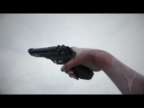Gun Animation M9   Beretta 3ds max I V ray
