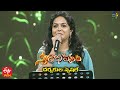 Egiripothe Entha Baaguntundi Song Sunitha Performance 28th November 2021 Swarabhishekam ETV