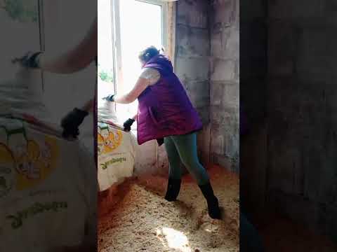 Подстилка для кур с живыми бактериями.Греет? пробуем рассказываем всю правду!