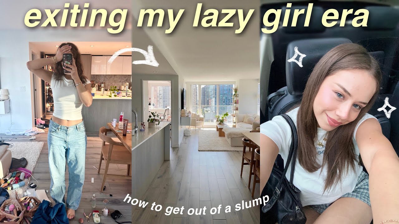 HOW TO GET OUT OF A SLUMP… (and get our life back together) *this will motivate you*