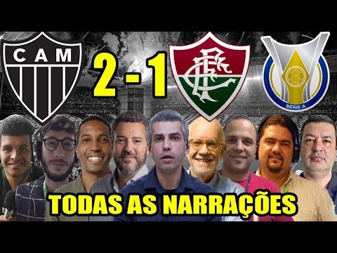 Todas as narrações - Atlético-MG 2 x 1 Fluminense / Brasileirão 2019