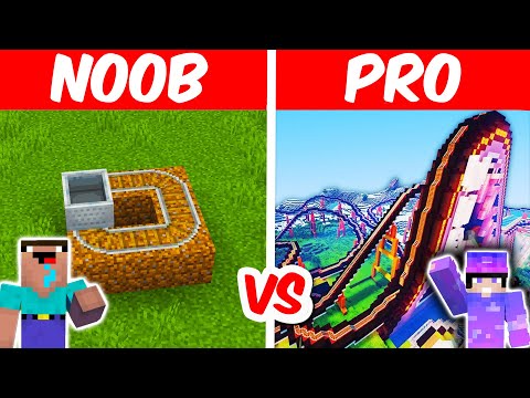 EPIC Roller Coaster Build Battle - Who will win??!