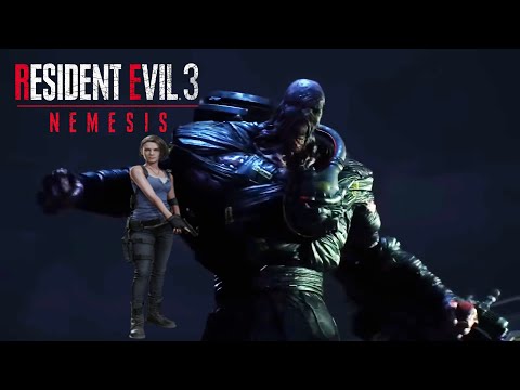 Resident Evil 3 RE Trailer 2 - Nemesis In action