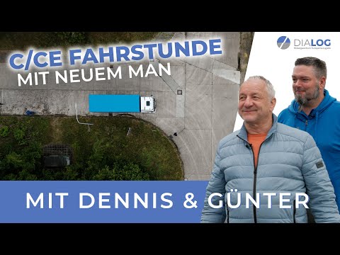 Fahrstunde mit Günter - Grundfahraufgaben im neuen MAN  | Mit Dennis | DIALOG BZ