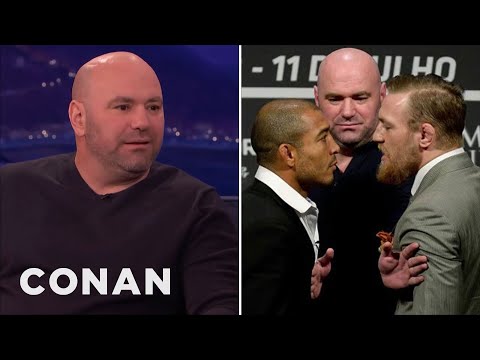 Dana White’s Most Notable Pre-Fight Scuffles | CONAN on TBS