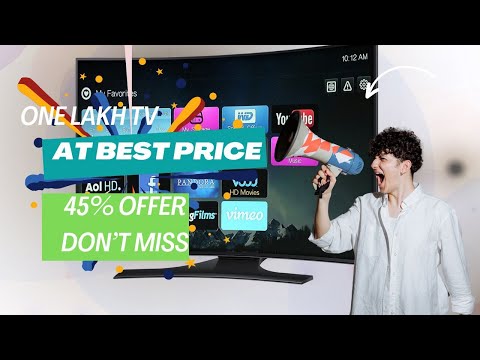 One lakh sony tv at best price in india now