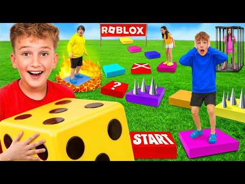 GIANT BOARD GAME IN REAL LIFE!!