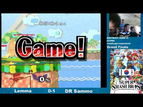 Lemma (Falco) vs DR Sammo (Multiple) | Grand Finals (Bo5) | BESTBOUT SSBM VI @CONG