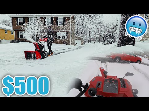 How to make $500 SHOVELING SNOW AS A TEENAGER in 24 HOURS!! **CRAZY**