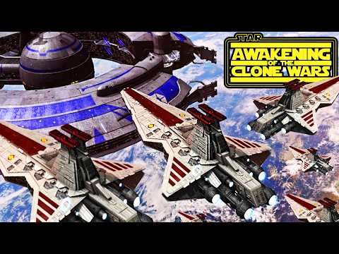 I built the Largest CLONE ARMY to Siege PLANET DEFENSES!? - EAW: Clone Wars Mod