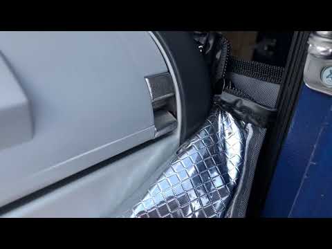 Simple help for dometic portable cfx ic75 fridge door reversal