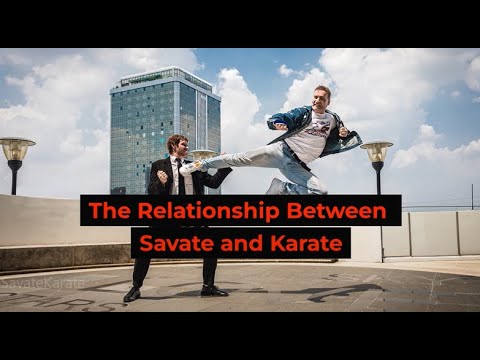 The Relationship Between Savate and Karate