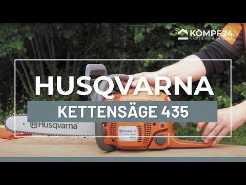 Husqvarna Kettensäge 435 Vorstellung und Startvorgang