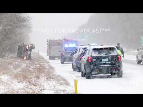 02-12-19 Falmouth, MA - Multiple Separate Dramatic Rollover Crashes - Treacherous Roads- Snow