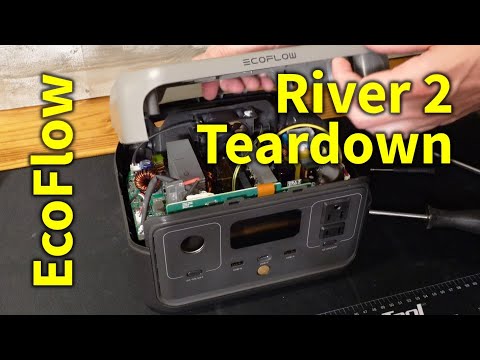 EcoFlow RIVER 2 Power Station Complete Teardown, See What's Inside