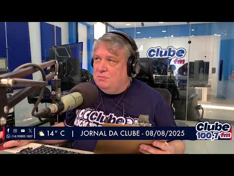 Jornal da Clube - 08/08/2025 - Edição da Manhã
