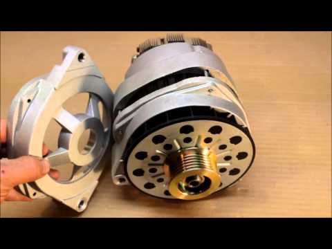 Alternator, GM  based CS144 Dual Bridge Rectifier High Output Alternator