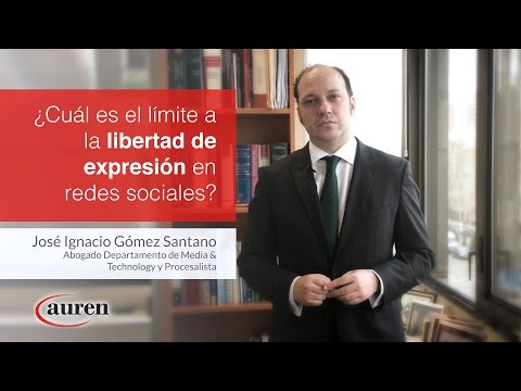 ¿Cuál es el límite a la libertad de expresión en redes sociales? | José Ignacio Gómez Santano