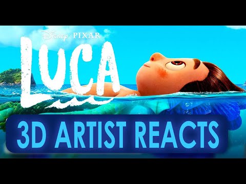 Pixar's Luca - 3D Artist Reaction and Breakdown