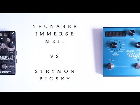 Neunaber Immerse MKII VS Strymon BigSky