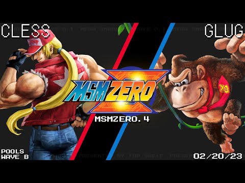 MSM:ZERO.4 - Cless (Terry) Vs. Glug (Donkey Kong) - SSBU - Pools Wave B