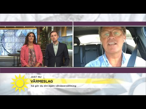 Värmen - så gör du din egen vätskeersättning - Nyhetsmorgon (TV4)