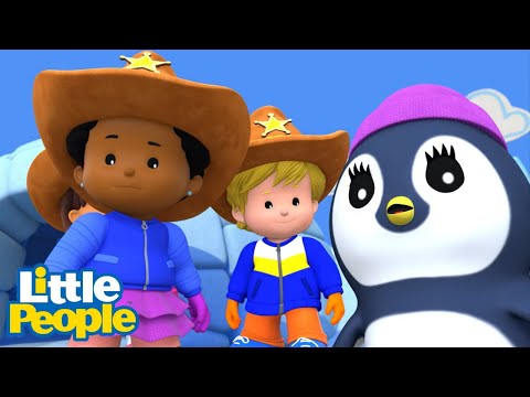 Little People Mini Adventures | Chilly Cowboys! | Kids Cartoons - Kids TV Series, Kingdom Kids Zone - Little People - Fisher Price