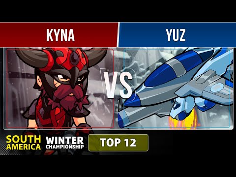 Kyna VS Yuz - Top 12 - SA - Brawlhalla Winter Championship 2022