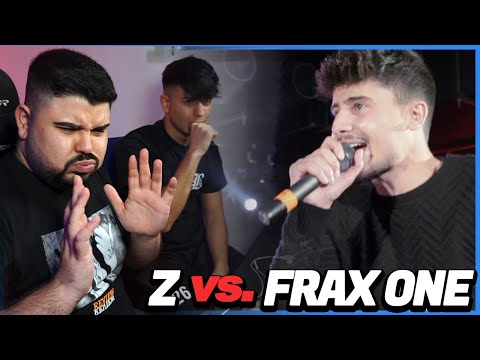 Z IN BESTFORM!! 🤯🔥 Z vs FRAX ONE bei RAP am MITTWOCH | Reaction
