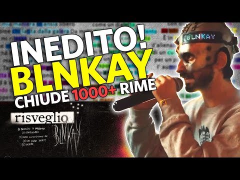 BLNKAY chiude +1000 RIME in RISVEGLIO EP | CHECK THE RHYME INEDITO