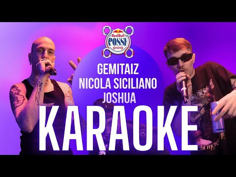 Gemitaiz x Nicola Siciliano x Joshua prod. STABBER | FDTCK - Red Bull Posse [KARAOKE - INSTRUMENTAL]