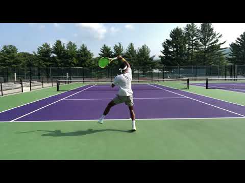 Tennis Baseline Points (Rohan vs. Felix)