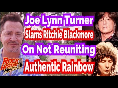 Joe Lynn Turner Slams Ritchie Blackmore Over Un-Original Rainbow