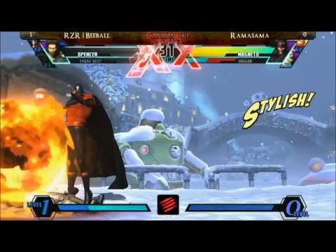 UMVC3 - BeeBall vs Ranmasama Canada Cup 2013 Pools