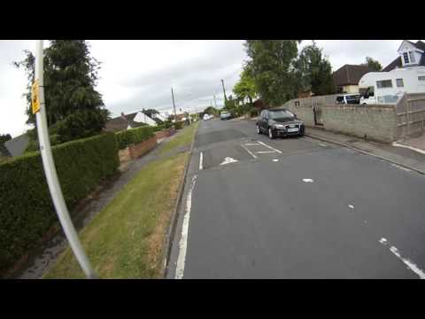 BY06OYJ - Learner Drives At Cyclist