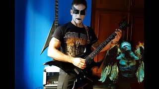 DIMMU BORGIR - BEHIND THE CURTAINS OF NIGHT - PHANTASMAGORIA (guitar cover) - [4K]