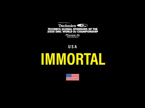 DJ IMMORTAL (USA) - 2020 DMC Technics World DJ Eliminations