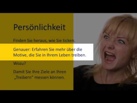 Ziele 1 Persönlichkeit