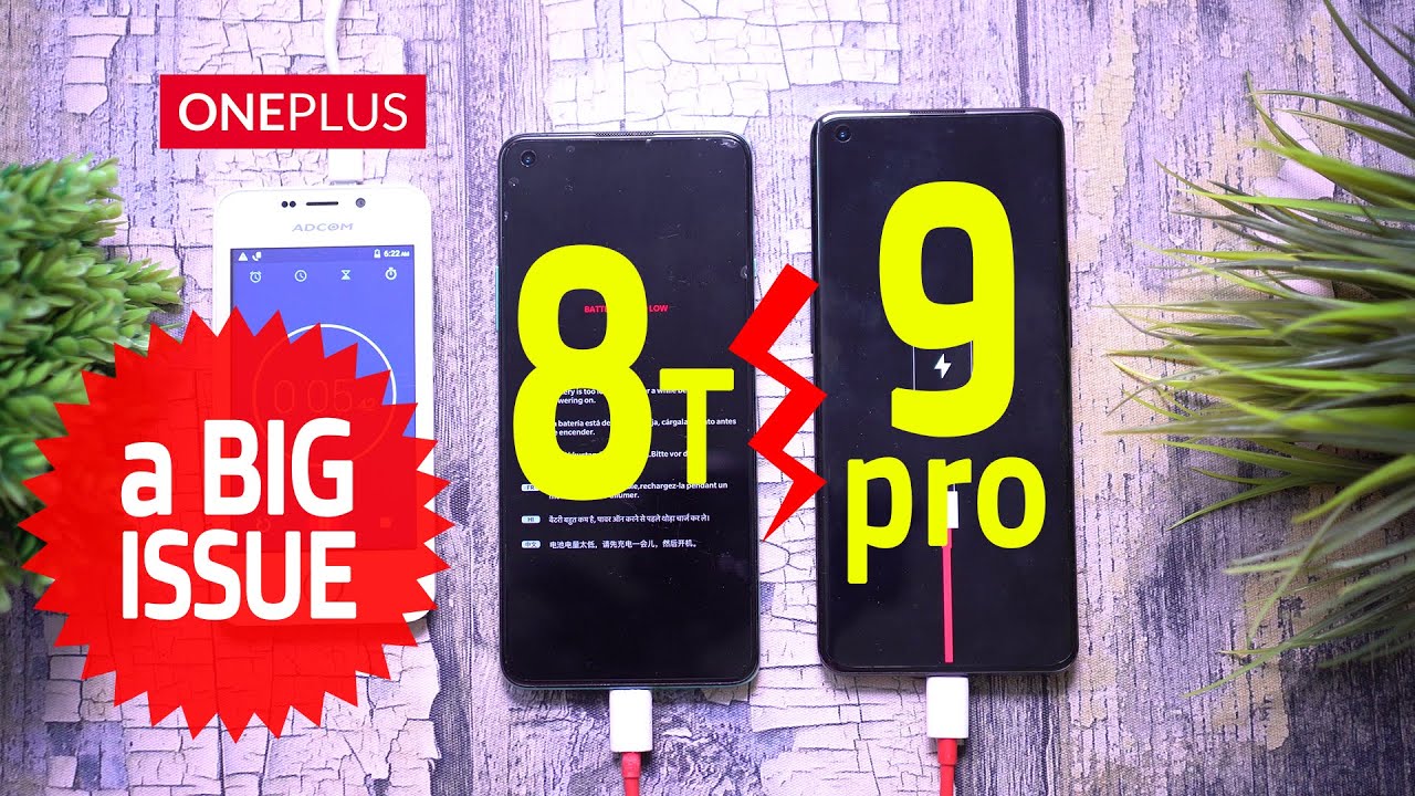 OnePlus 9 Pro vs OnePlus 8T - Battery Charging Speed Test! (BIGGEST DISAPPOINTMENT)
